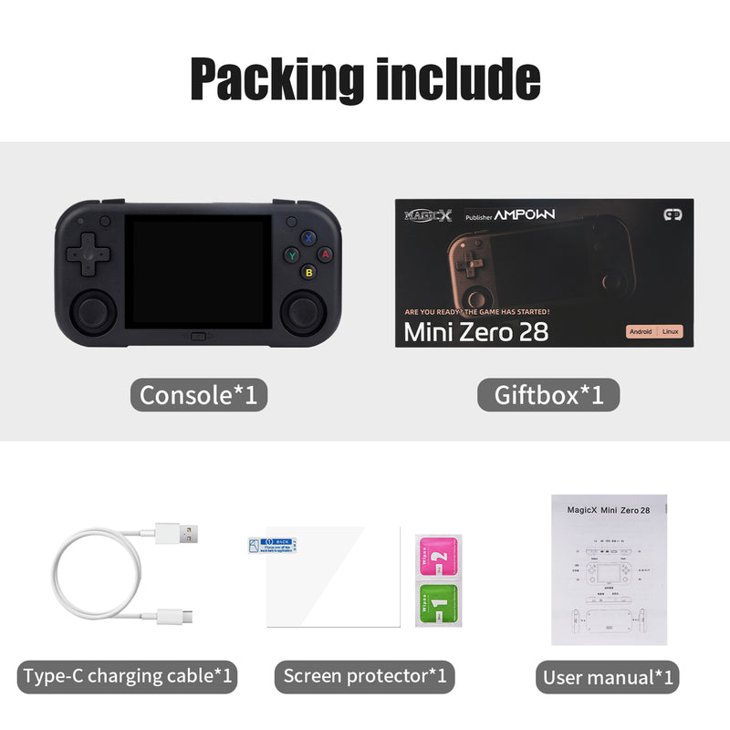 AMPOWN Mini Zero 28 Handheld Gaming